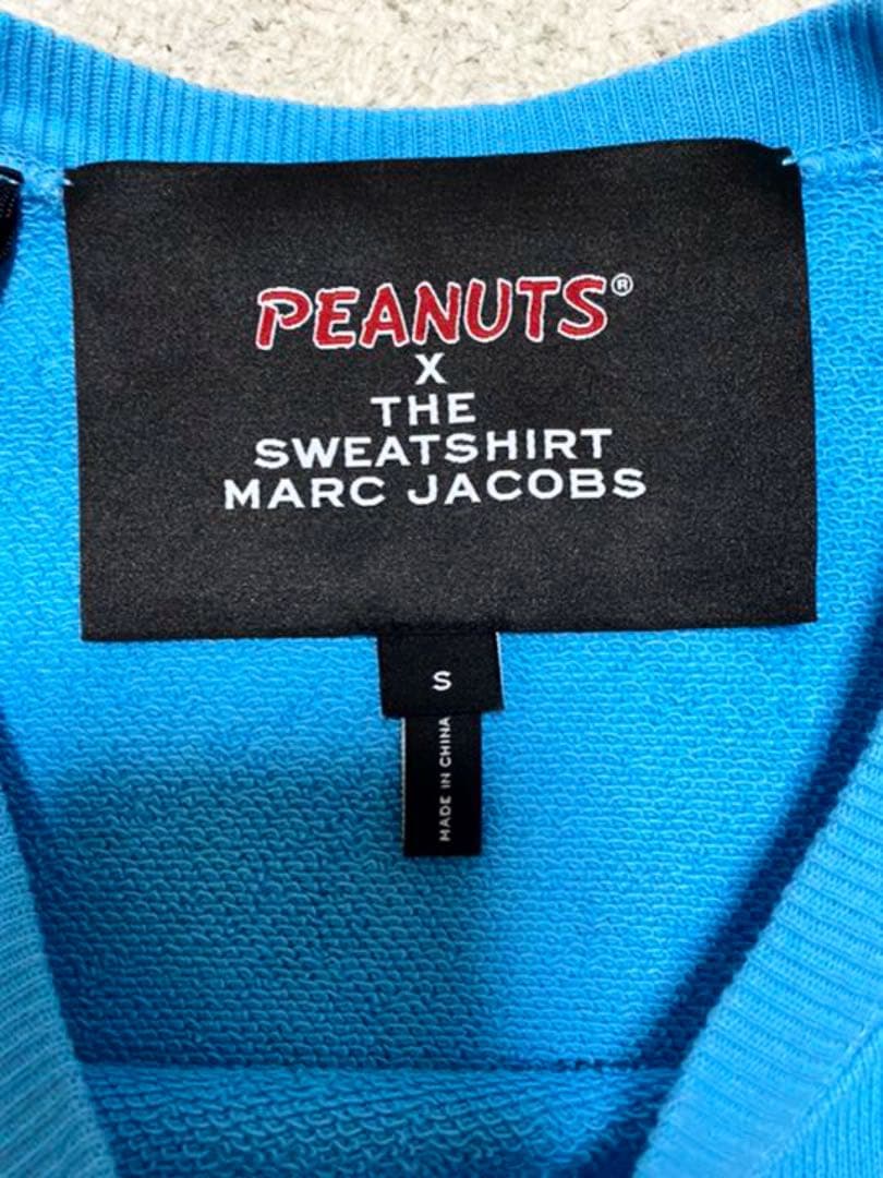 ★レア‼️マークジェイコブス×PEANUTS ライナス ダメージ加工 水色 XL‼️