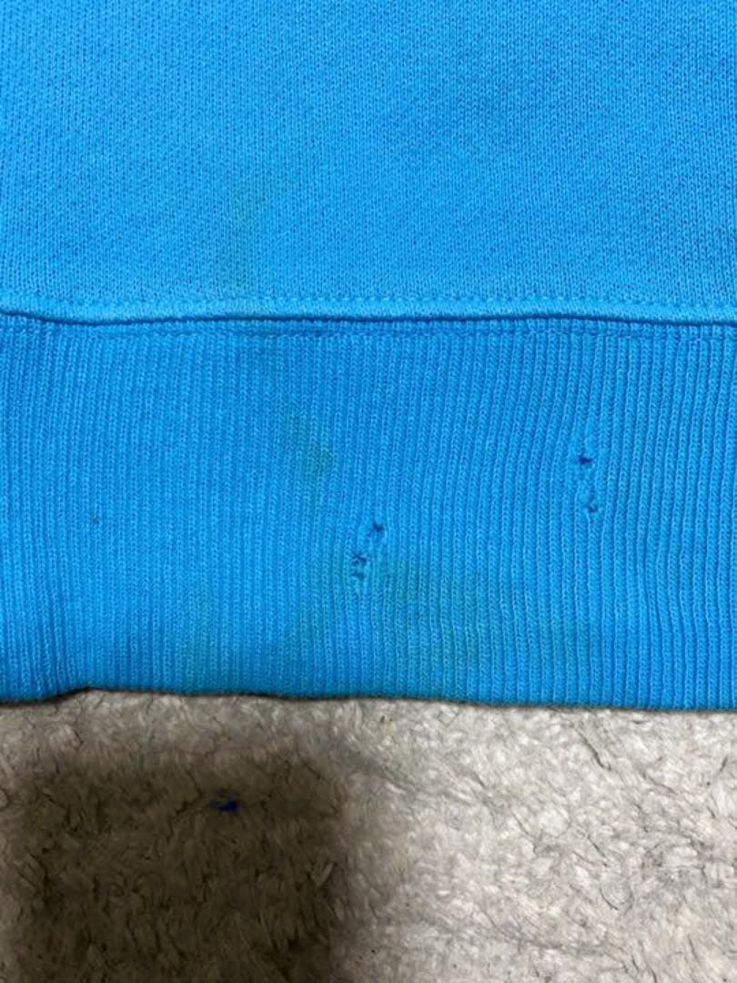 ★レア‼️マークジェイコブス×PEANUTS ライナス ダメージ加工 水色 XL‼️