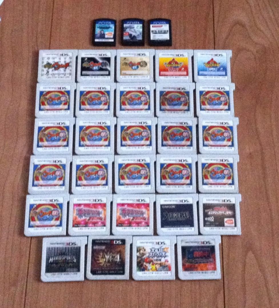 ジャンク品 起動不可 ニンテンドー3DS ソフト PSVita ソフト