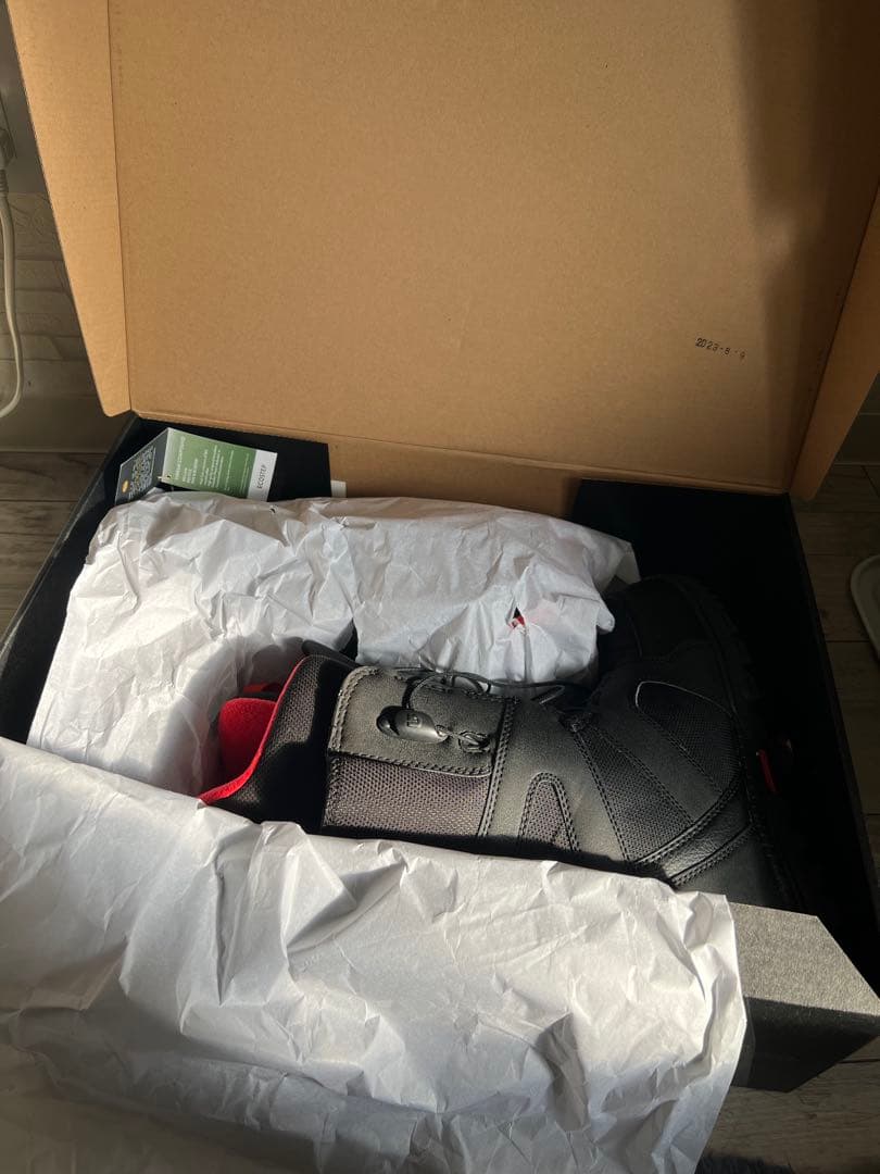 Burton スノーボードブーツ ブラック/レッド