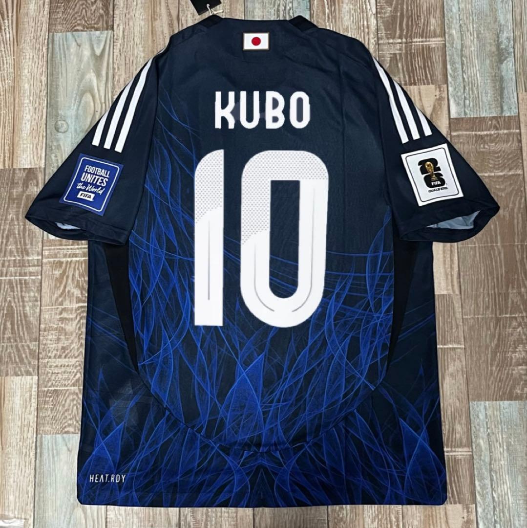 日本代表 久保建英 2026ワールドカップ予選 選手仕様 ユニフォーム