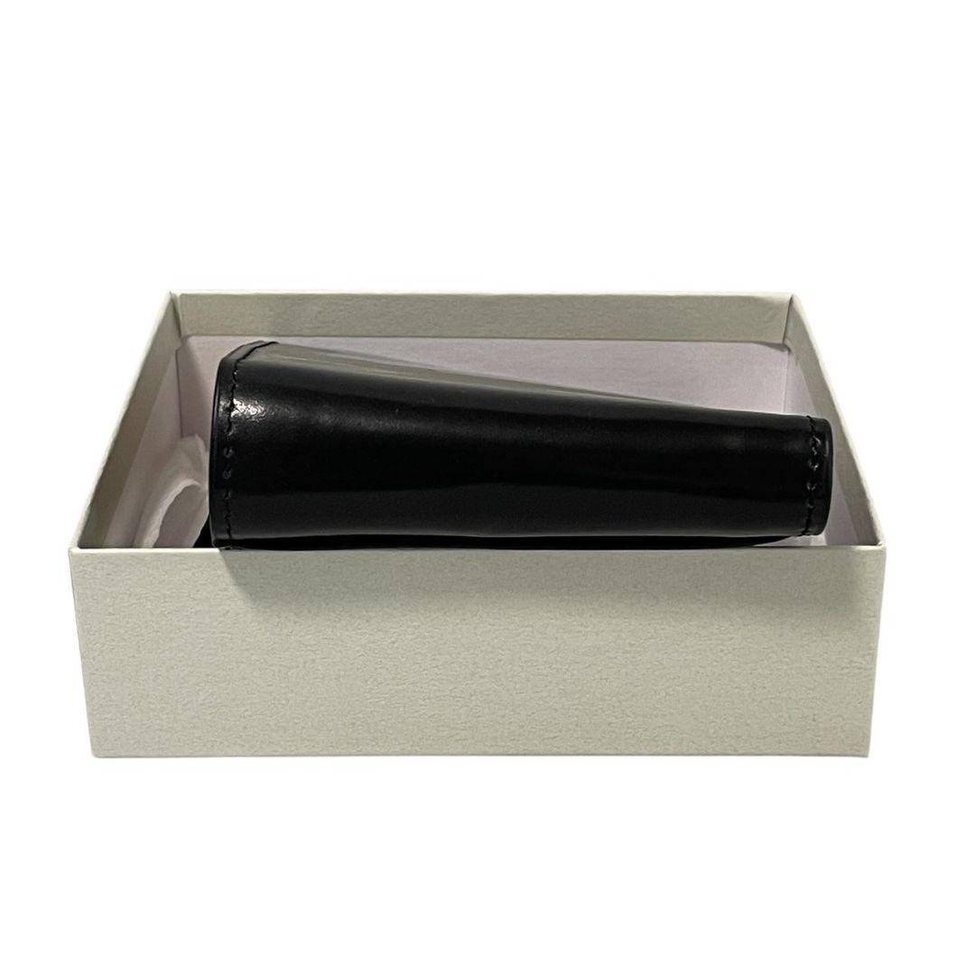 【新品】ROCADO ロカド シェルコードバン 二つ折り財布 馬革 ブラック