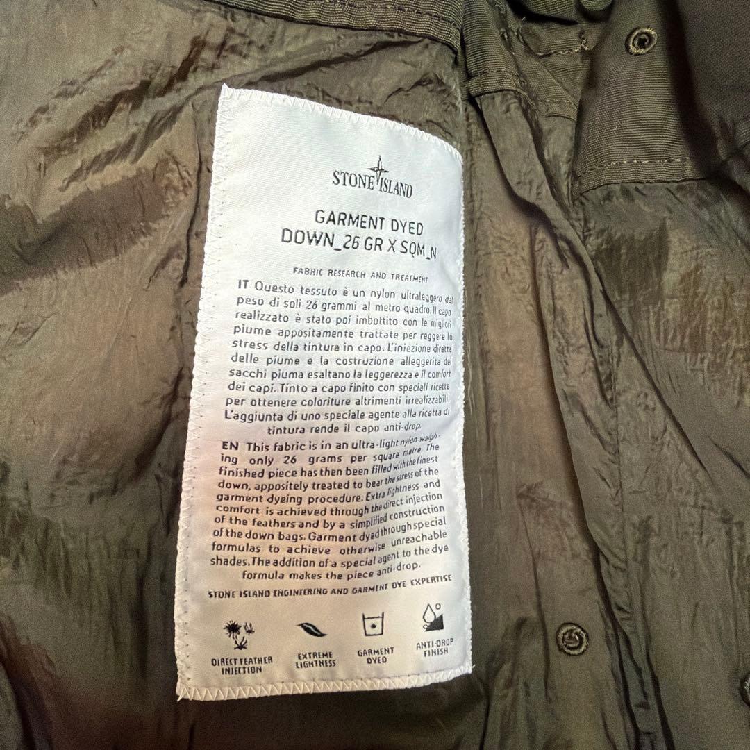C*P様 STONE  ダウンベスト MEDIUM
