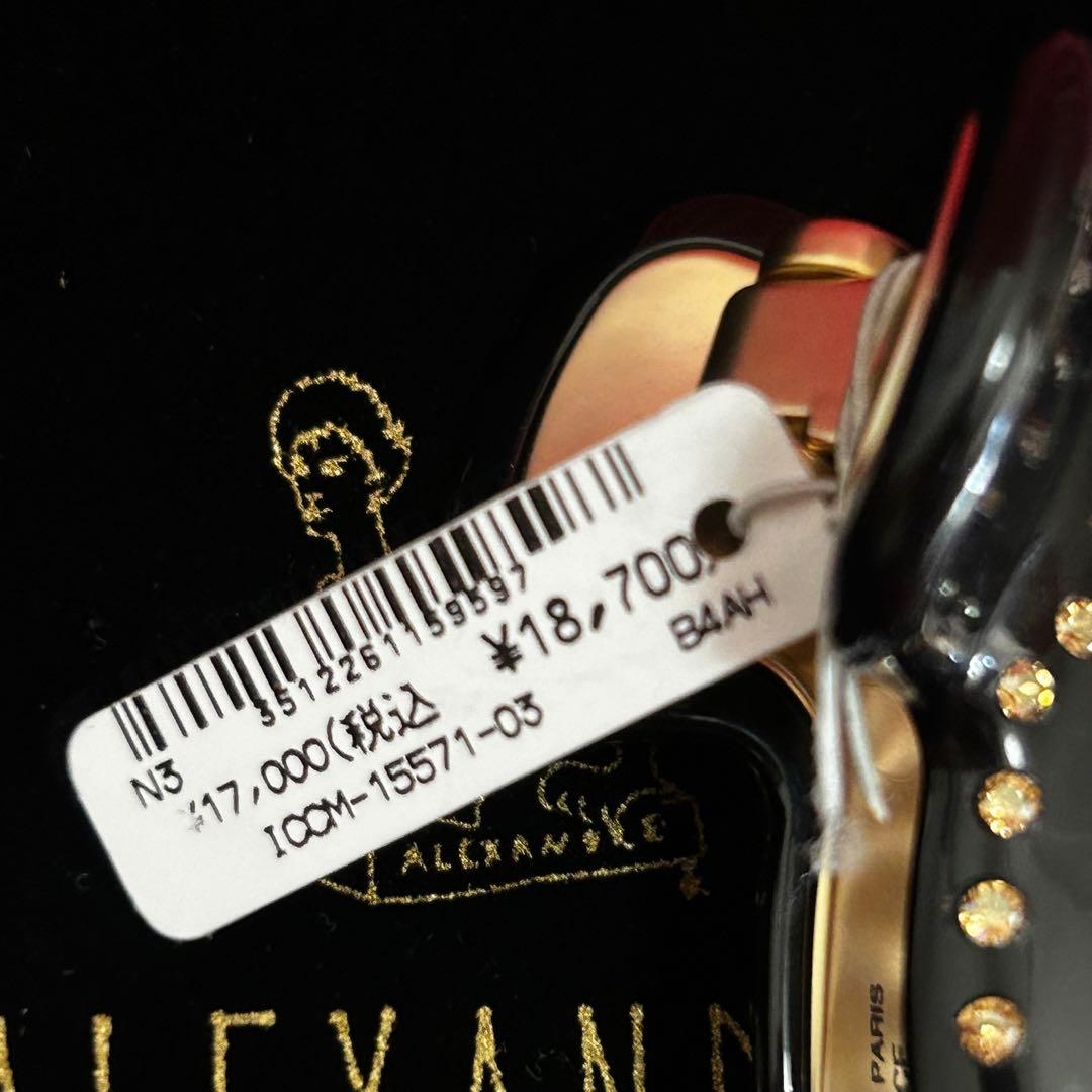 【ALEXANDRE DE PARIS】VENDOME CLIP M 【美品】