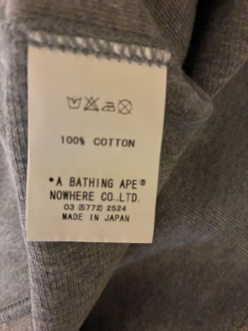 エイプ　ＡＰＥE スワロフスキー　ラインストーン　スウェット　美品