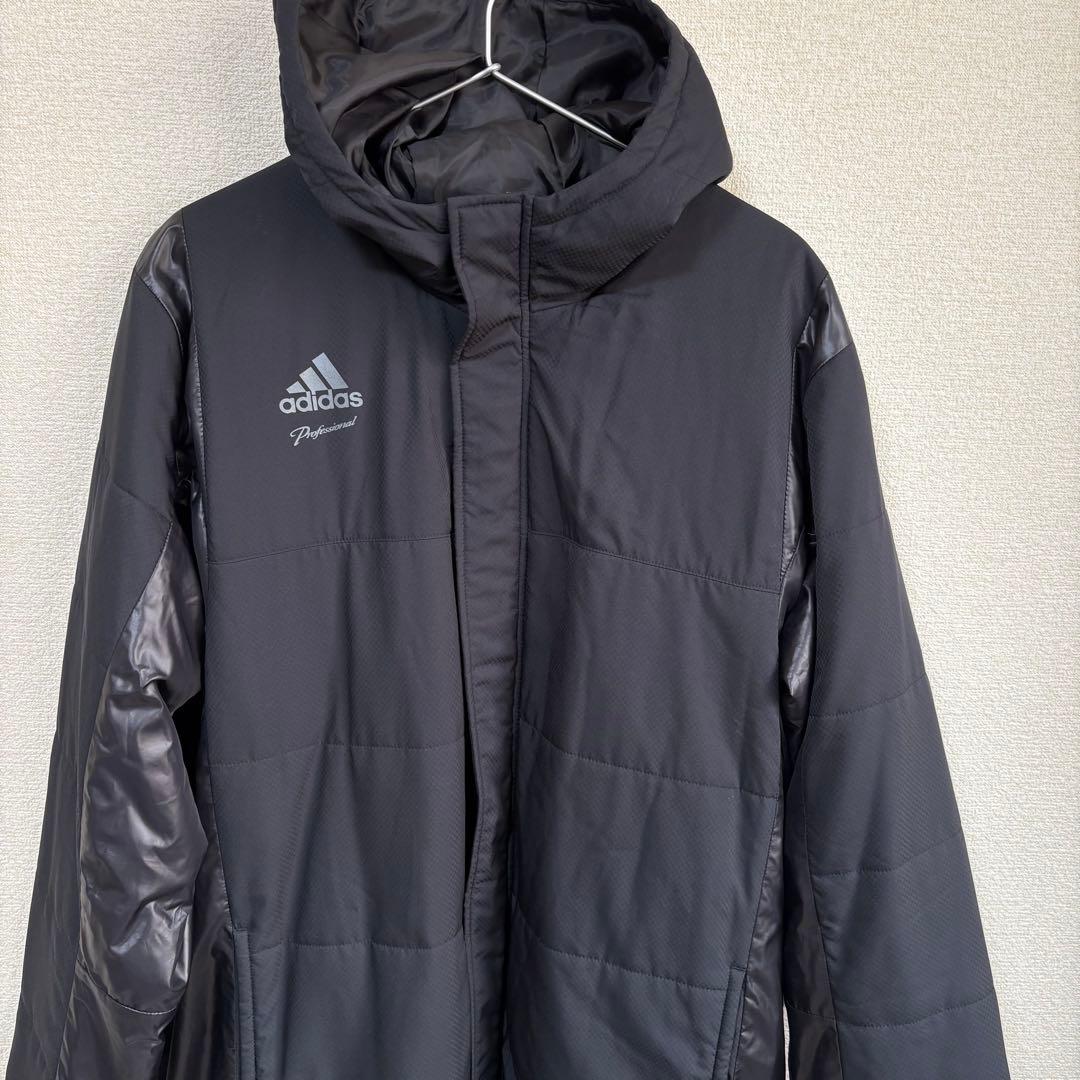 【超美品】adidas professional 中綿ベンチコート 3XO
