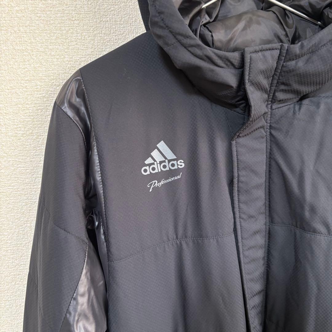 【超美品】adidas professional 中綿ベンチコート 3XO
