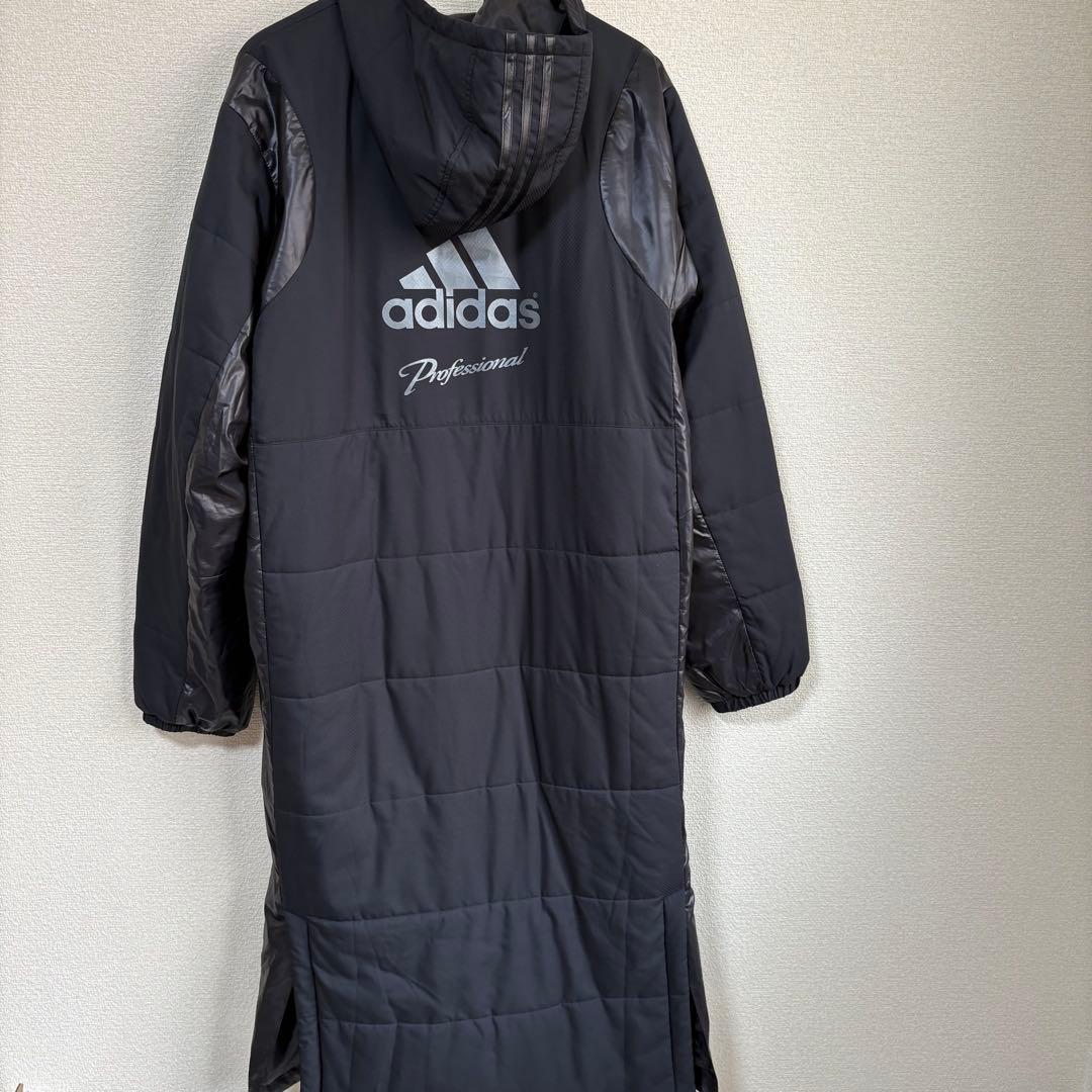 【超美品】adidas professional 中綿ベンチコート 3XO