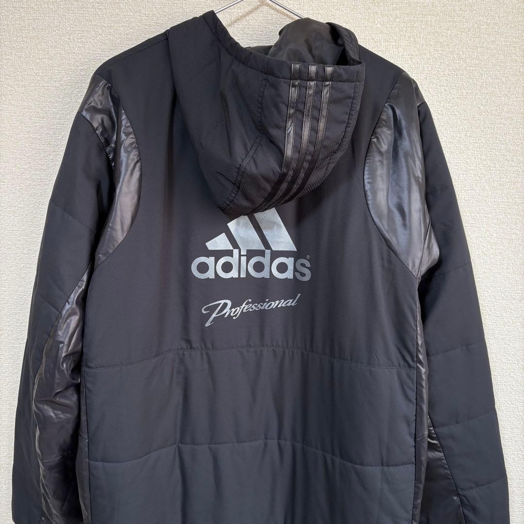 【超美品】adidas professional 中綿ベンチコート 3XO
