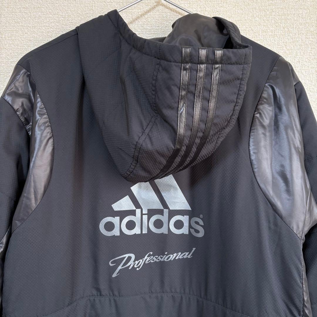 【超美品】adidas professional 中綿ベンチコート 3XO
