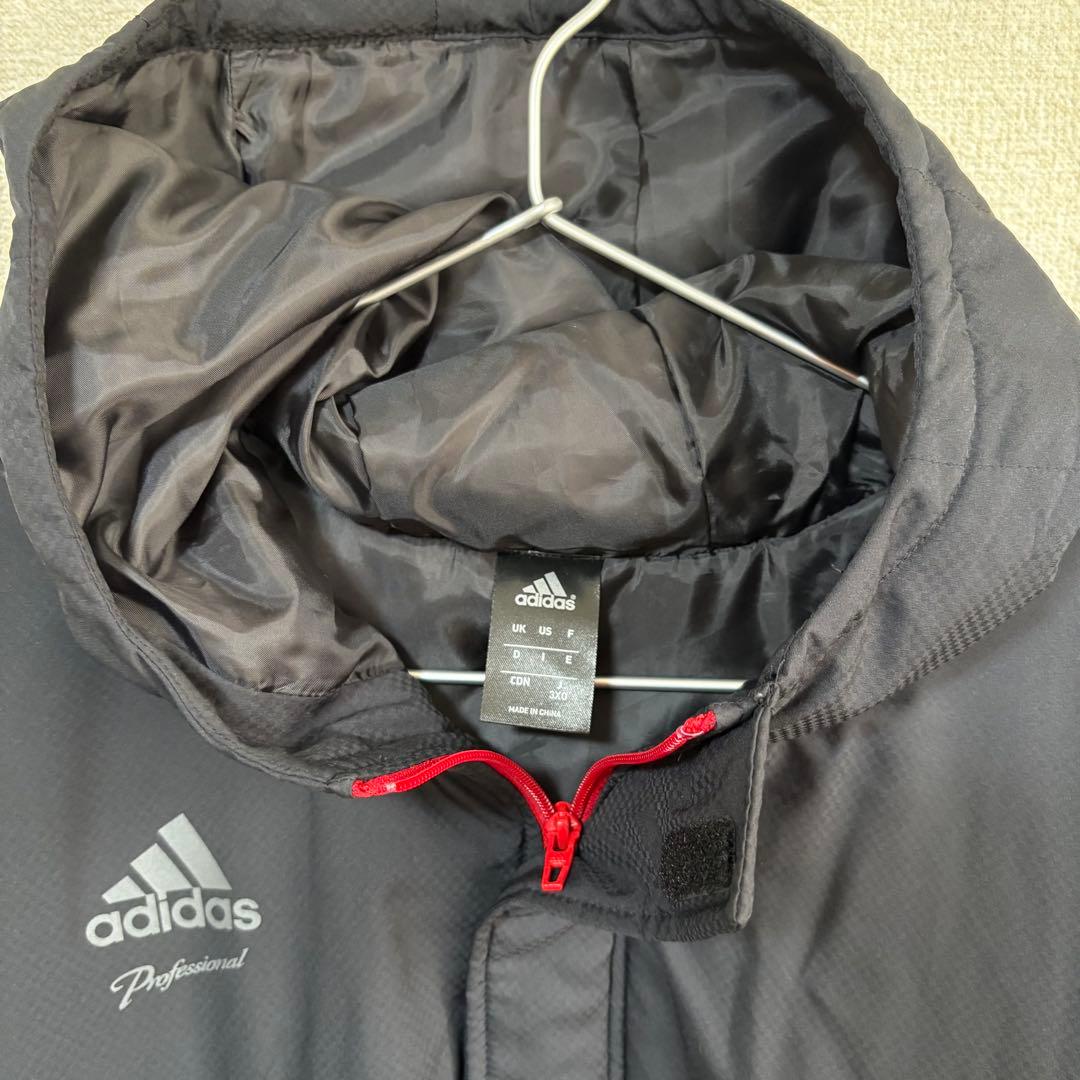 【超美品】adidas professional 中綿ベンチコート 3XO