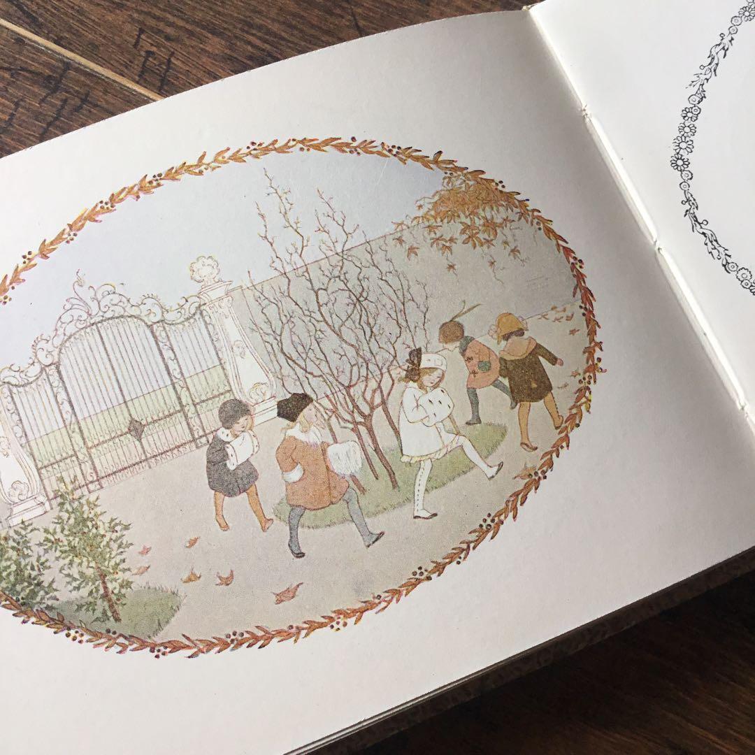 洋書　古い絵本　イギリス　4巻