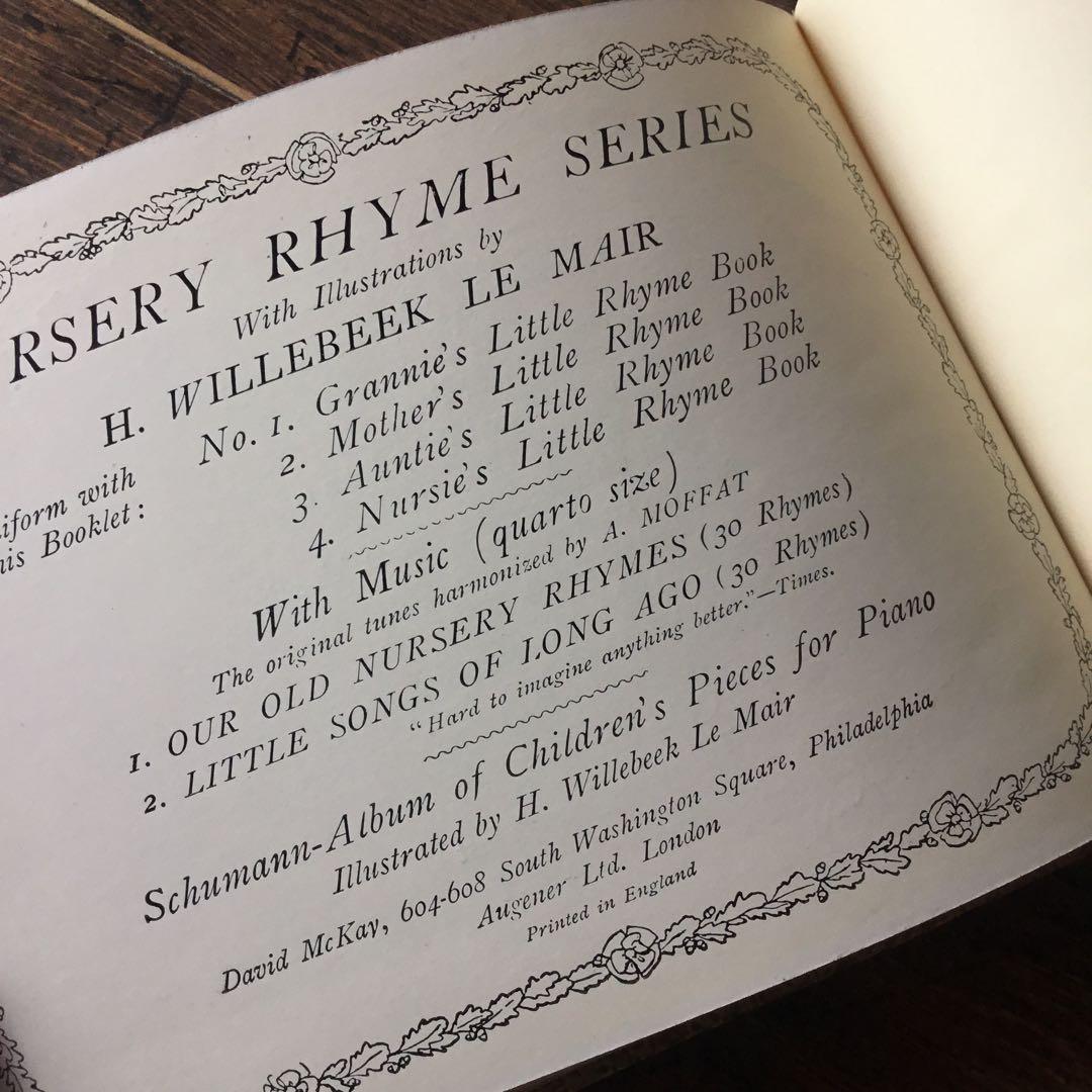 洋書　古い絵本　イギリス　4巻