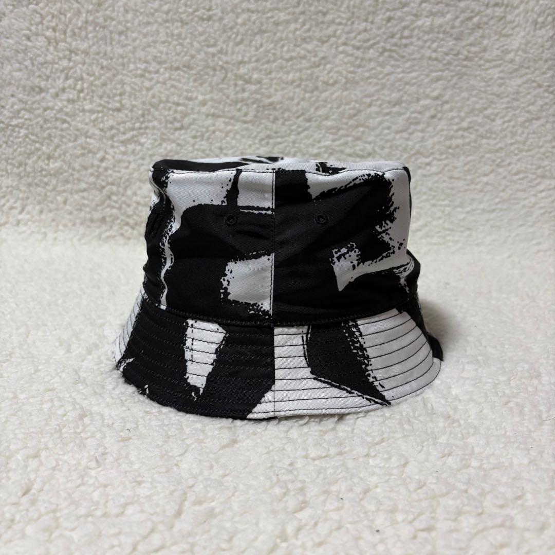 Alexander McQUEEN グラフィックバケットハット BLK/L