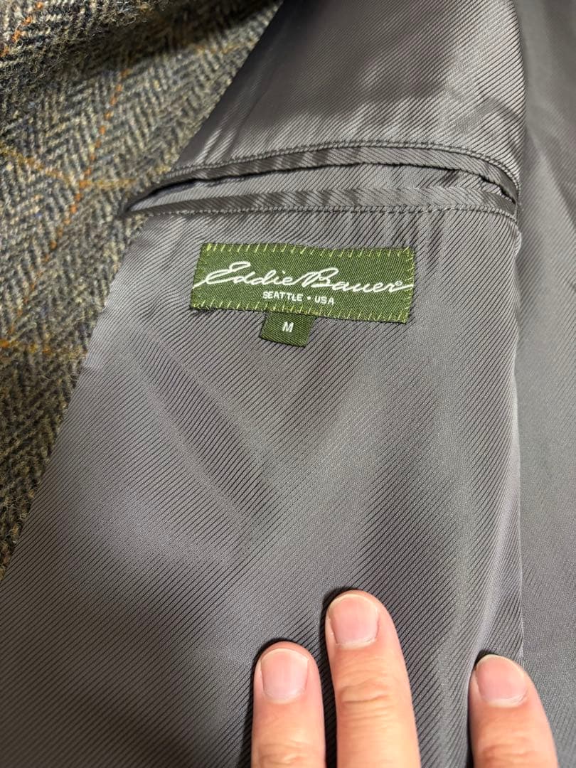 エディバウアー&ハリスツイードジャケット Mサイズ