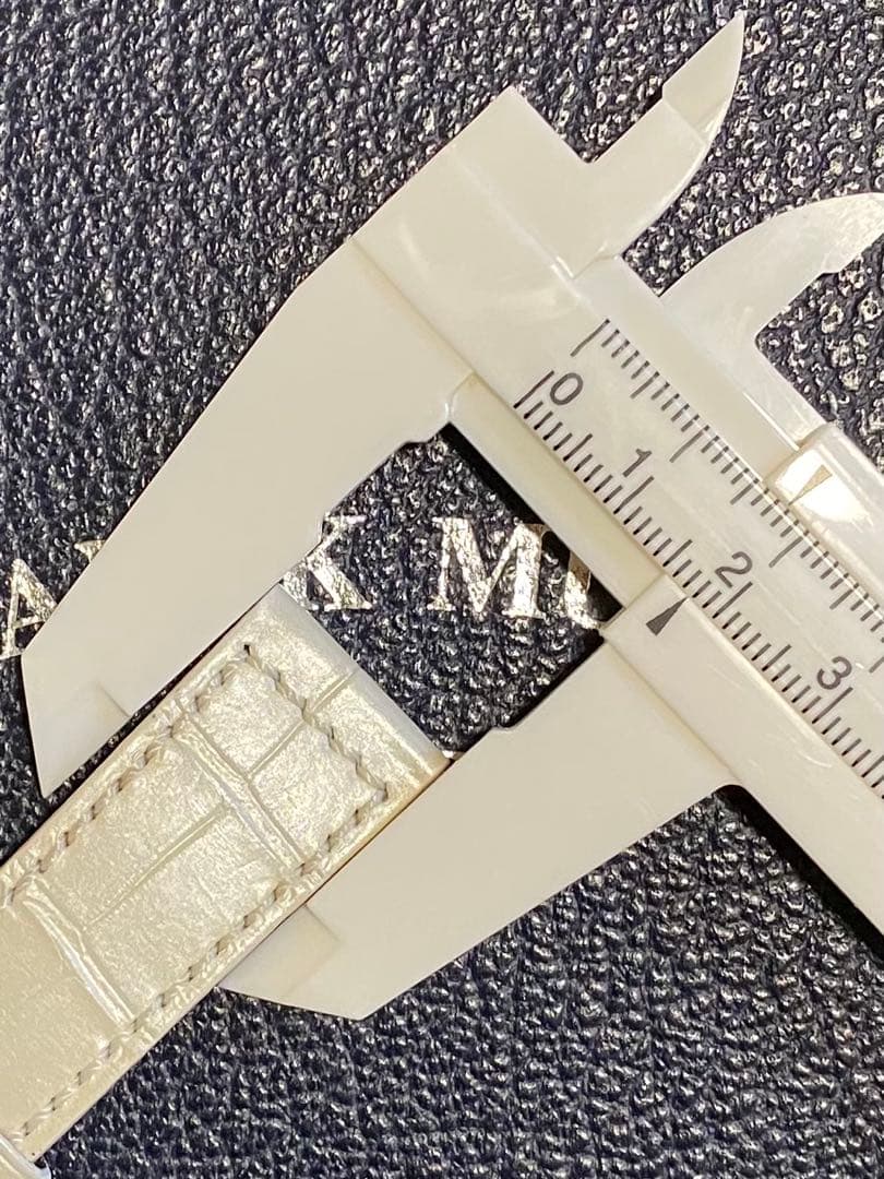 18mmフランクミュラー純正パールホワイトストラップベルト