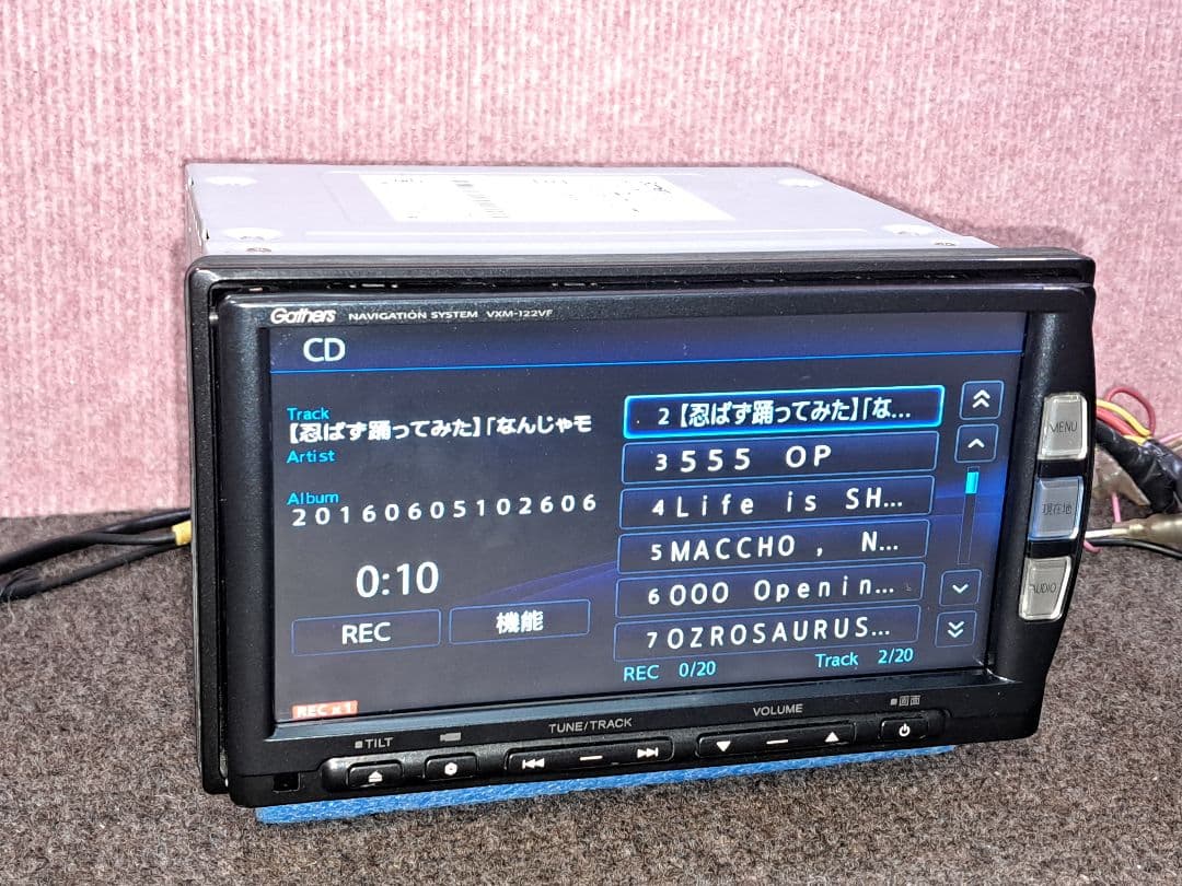 タッチ新品!★ホンダ純正 VXM-122VF BT対応・DVD・地デジ★動作良好