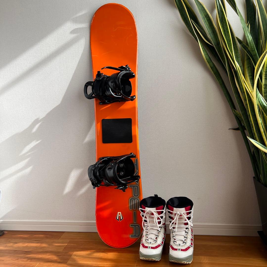 キッズスノーボード115cm＋バインディング＋ブーツ22.0cm セット