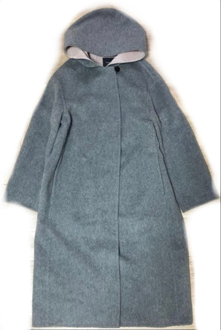 【美品】theory セオリー❤️アルパカシャギーダブルフェイスコート