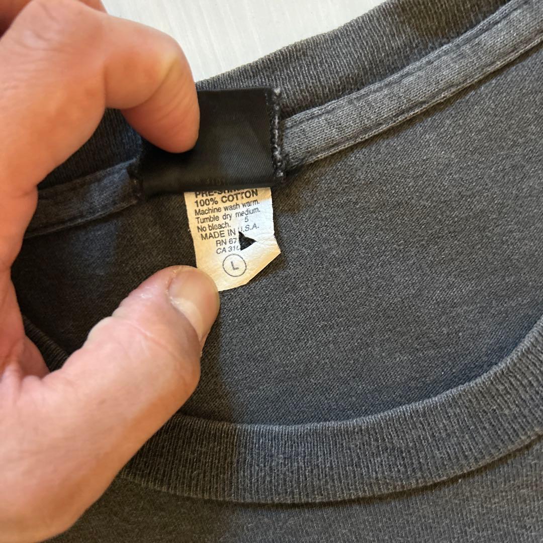 90'sセサミストリート　エルモ　シャドービックフェイス　tシャツ フェード　Ｌ