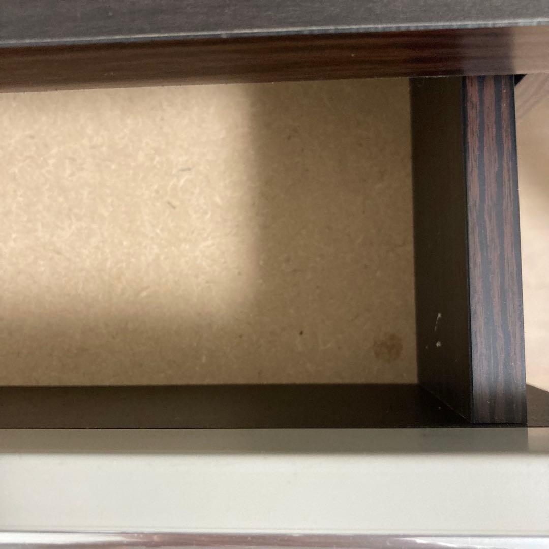 【値下げ/送料無料】ニトリ ゴミ箱 分別ペールカウンター ダークブラウン