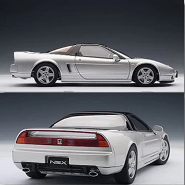 希少！未使用！オートアート1/18 ホンダ NSX (NA1)セブリングシルバー