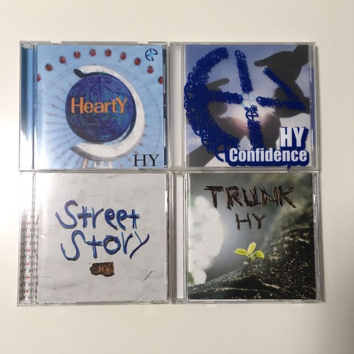HYのCD 4枚 & LIVE DVD 2枚