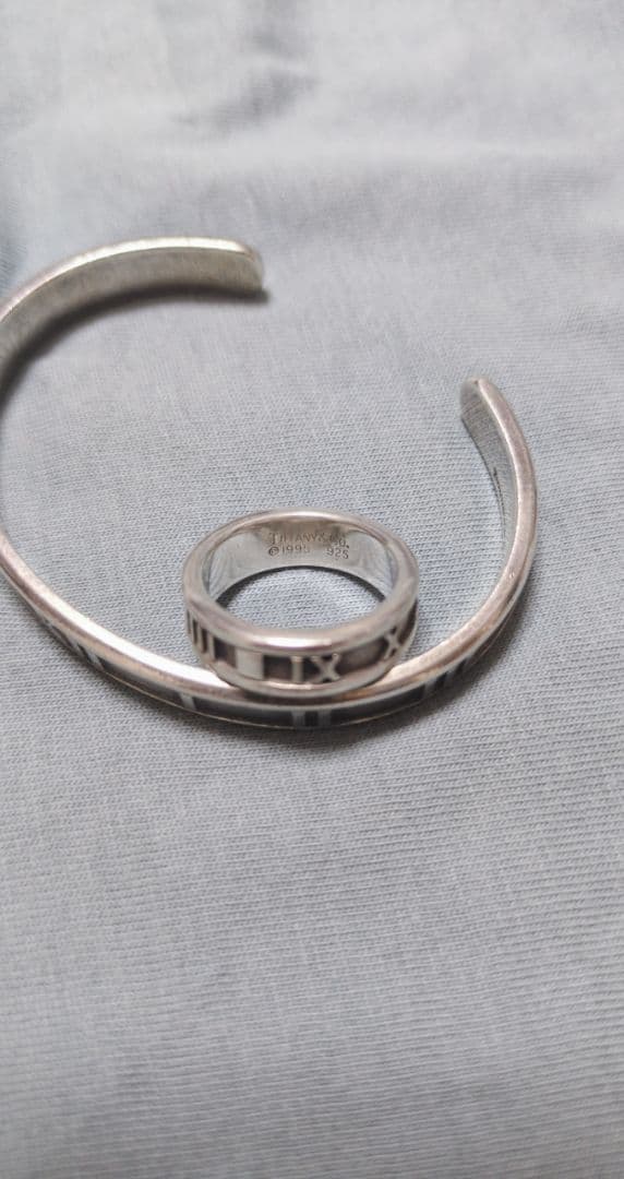 Tiffany&Co. ティファニー アトラス バングル ＆リング