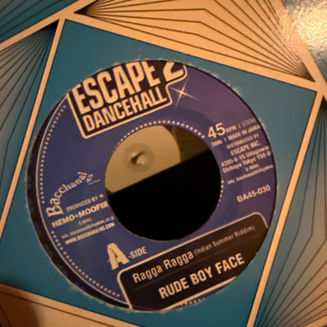Ragga Ragga / RUDEBWOY FACE 7inch レコード