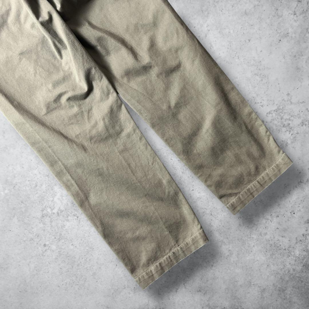 ぽ*よ様 USA製ポロラルフローレンポロチノANDREWグレージュW31古着vi