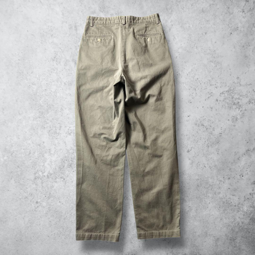 ぽ*よ様 USA製ポロラルフローレンポロチノANDREWグレージュW31古着vi