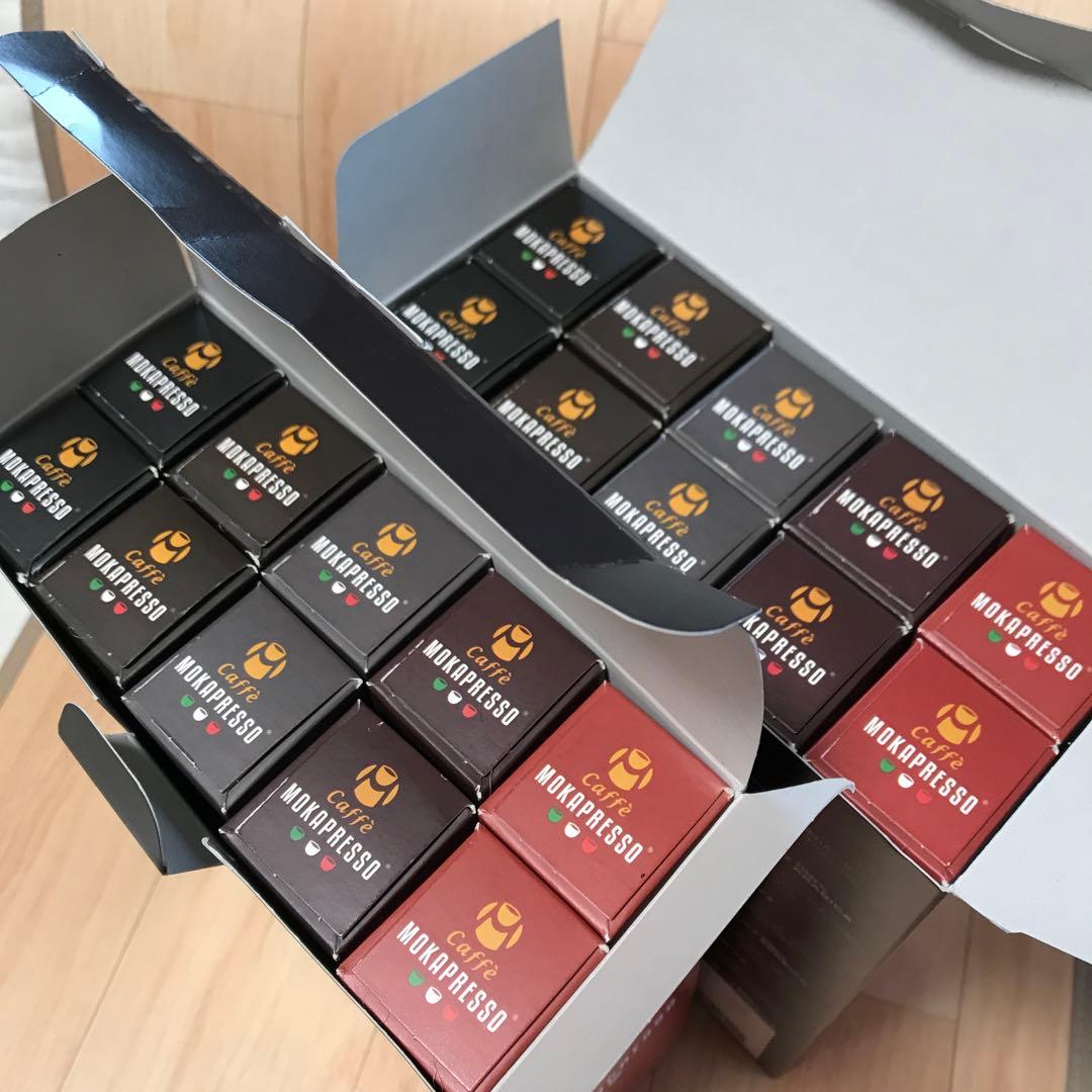 モカプレッソ カプセルコーヒー 5種アソート20箱セット(200カプセル)