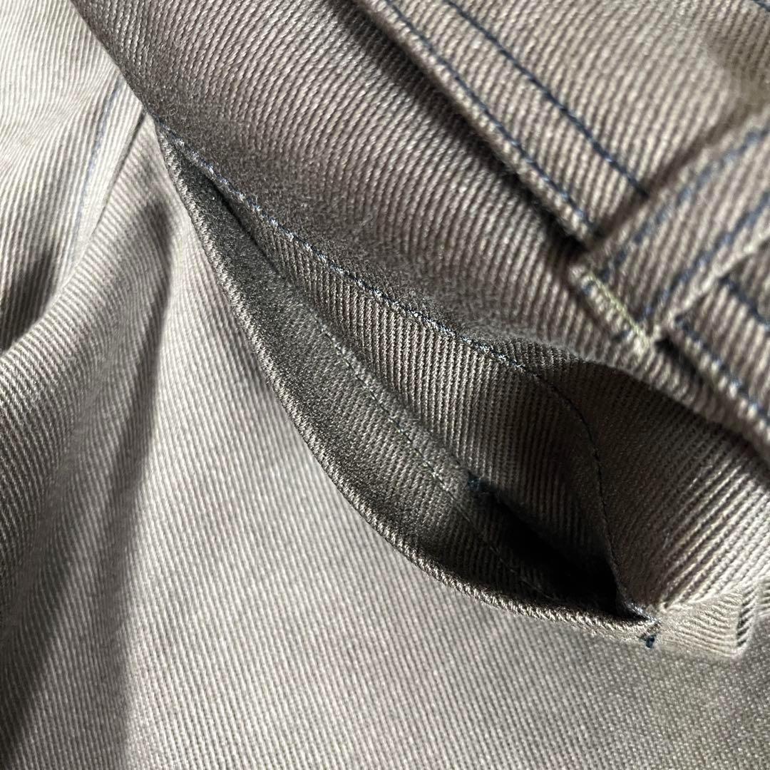 ✨極美品 マックスマーラ ベルテッド2タックワイドカーゴパンツ カーキ 40