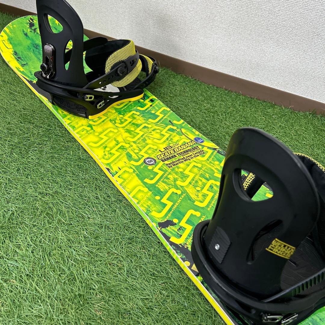 J527 LIB TECH 156cm メンズスノーボードセット