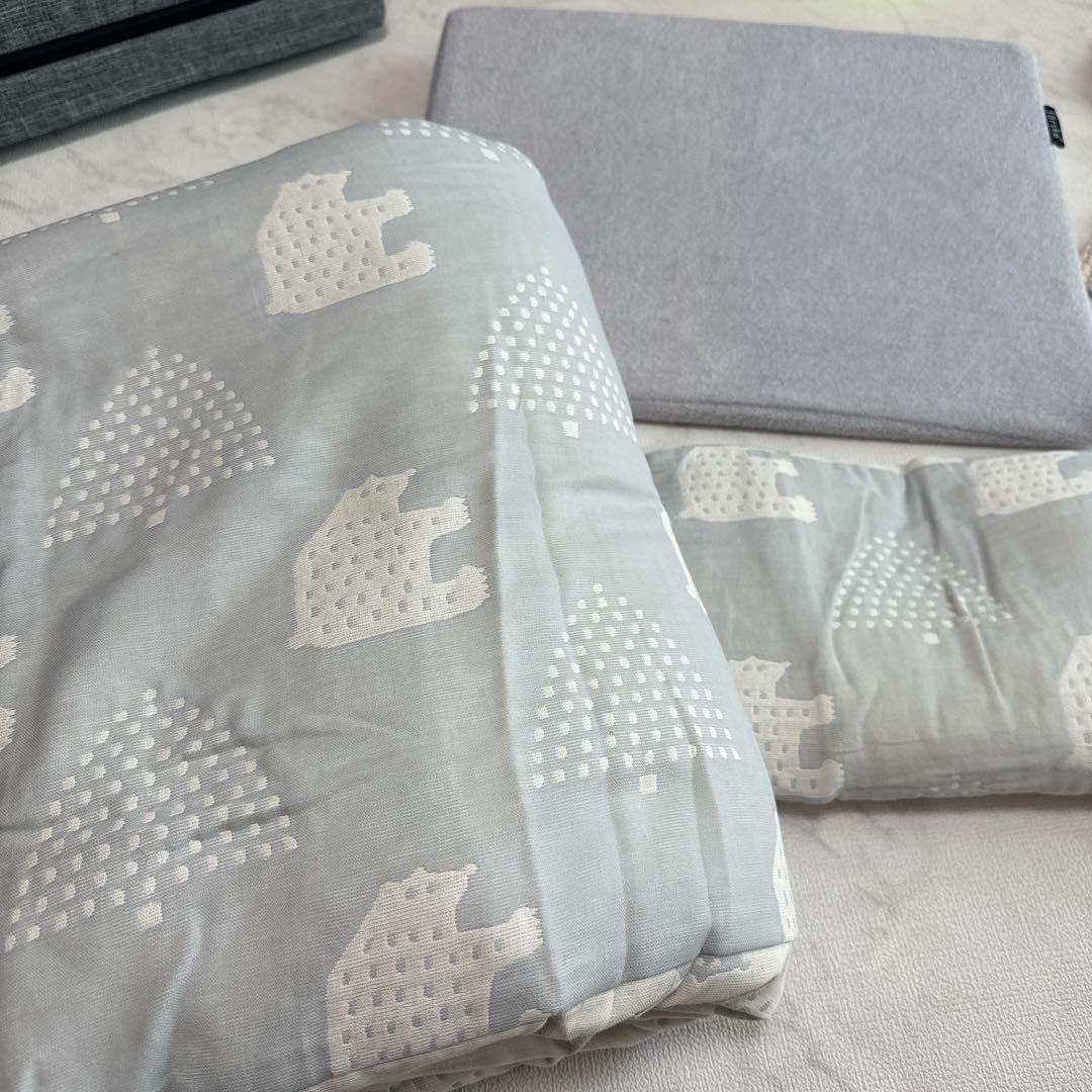 ファルスカ コンパクトベッドFree メランジグレー