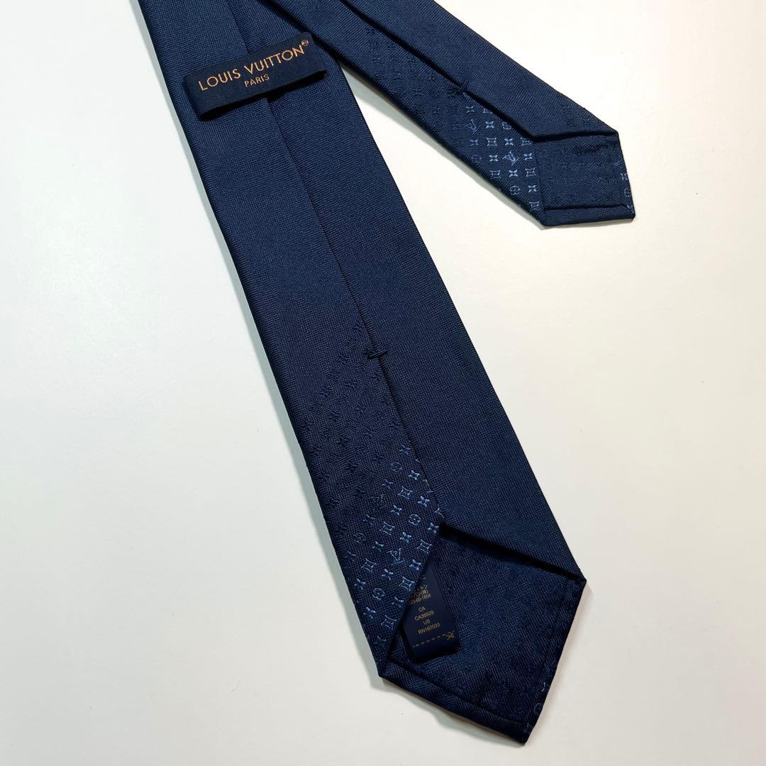 名作✨極美品✨LOUIS VUITTON ルイヴィトン　ネクタイ　モノグラム