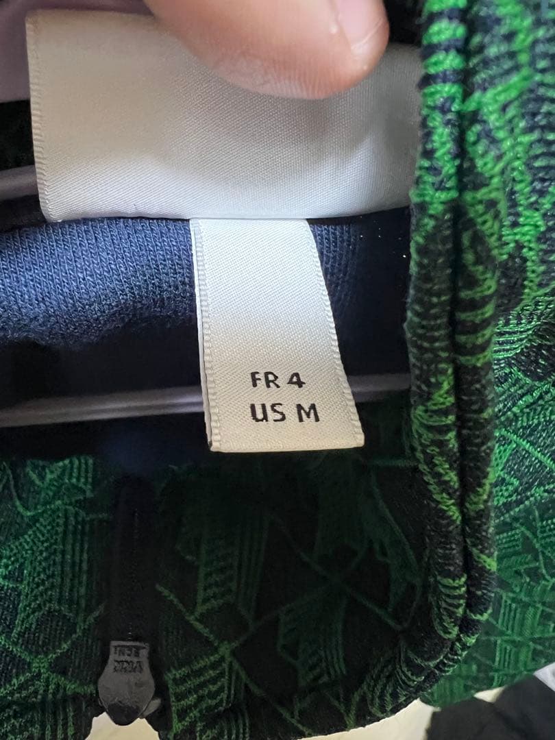 【美品】LACOSTEモノグラムジャージ