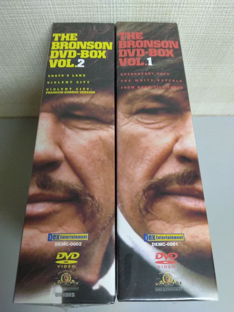 チャールズ・ブロンソンDVD-BOXセット廃盤稀少/入手困難美品　非売品DVD付