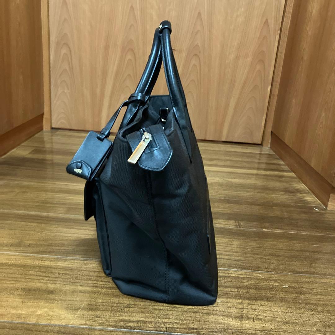 TUMI 黒 ナイロン レザー ビジネスバッグ