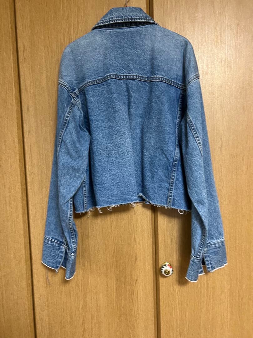 めめ　サードマガジン　デニムジャケット　サンプル品