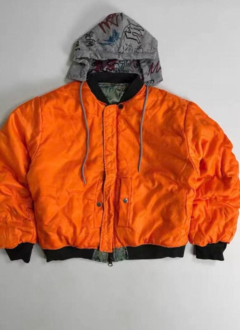 MOWALOLA MA-1ジャケット Mサイズ グラフィティ