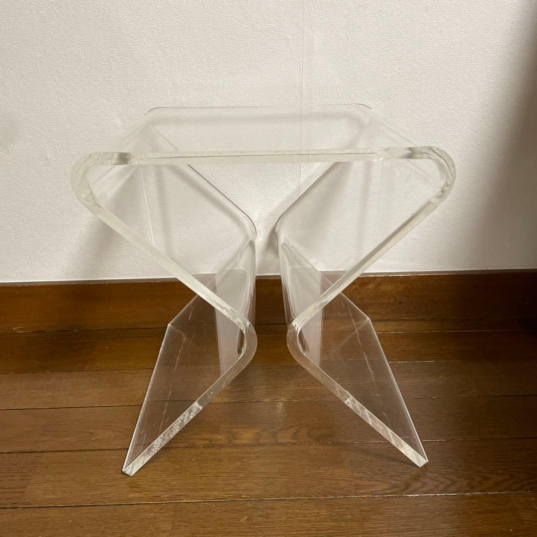 WAAZWIZ ワーズウィズ アクリル サイドテーブル