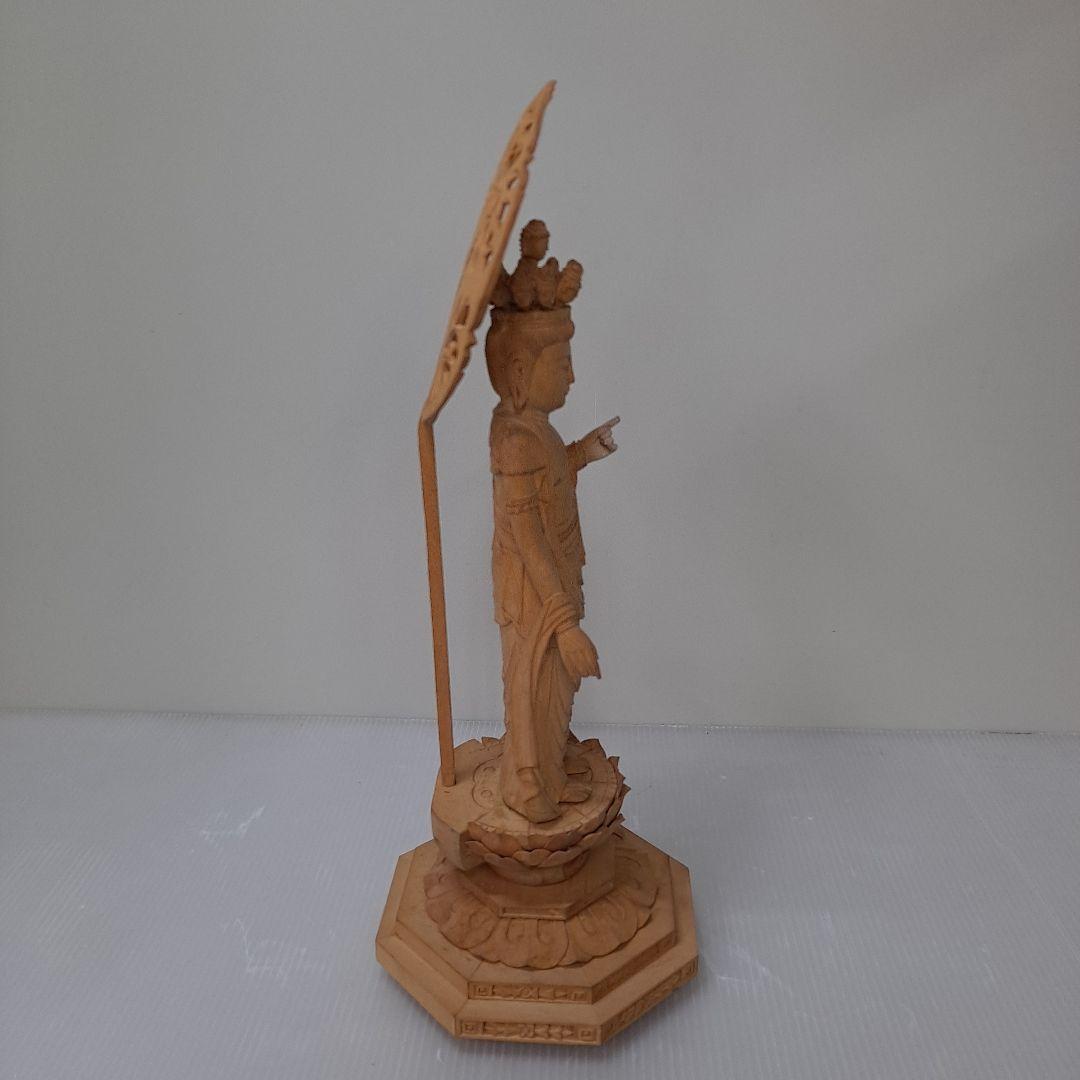 手彫り円空仏 十一面観音