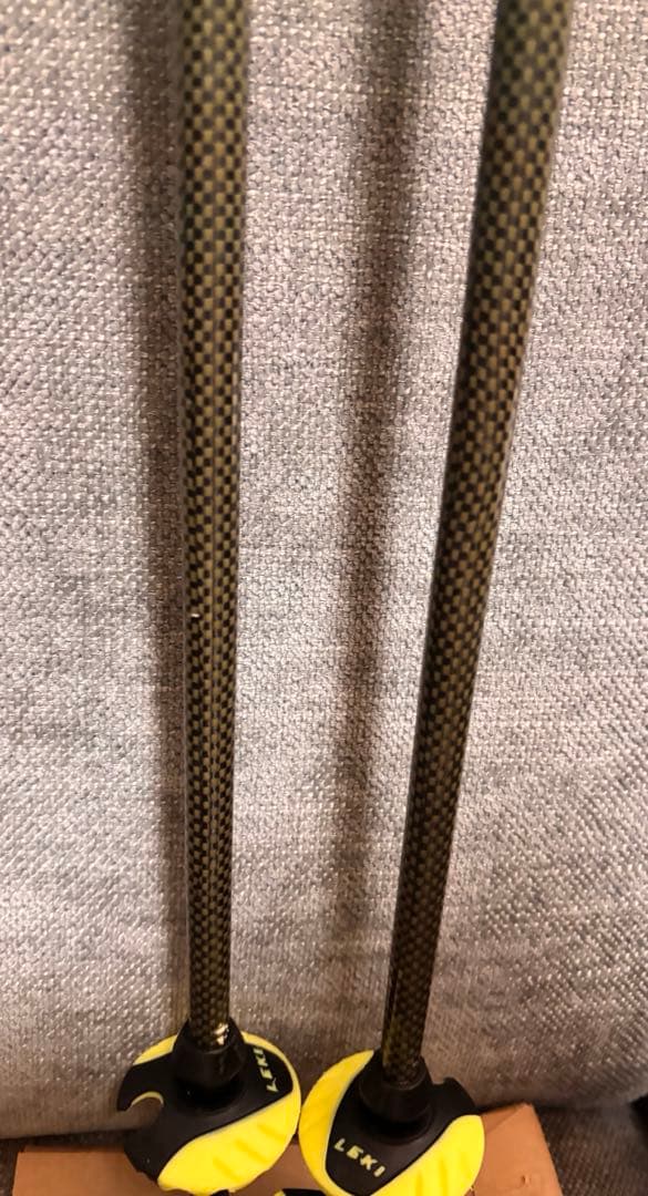 丸さま専用LEKI レキ スキーストック ベノム バリオ 3D 95～125cm