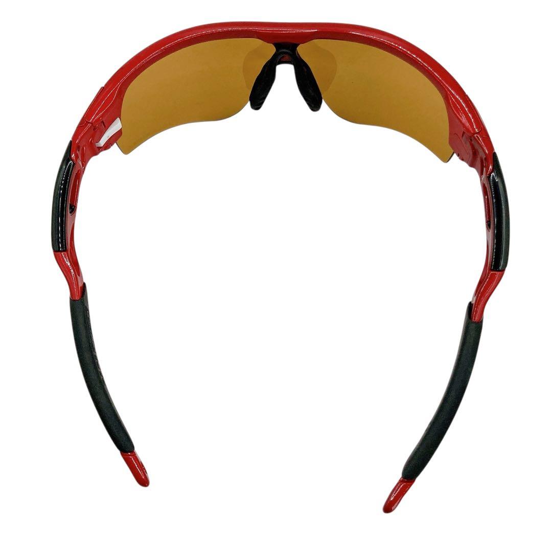 極美品✨OAKLEY RADARLOCK 偏光レンズ　レッド　付属品完備