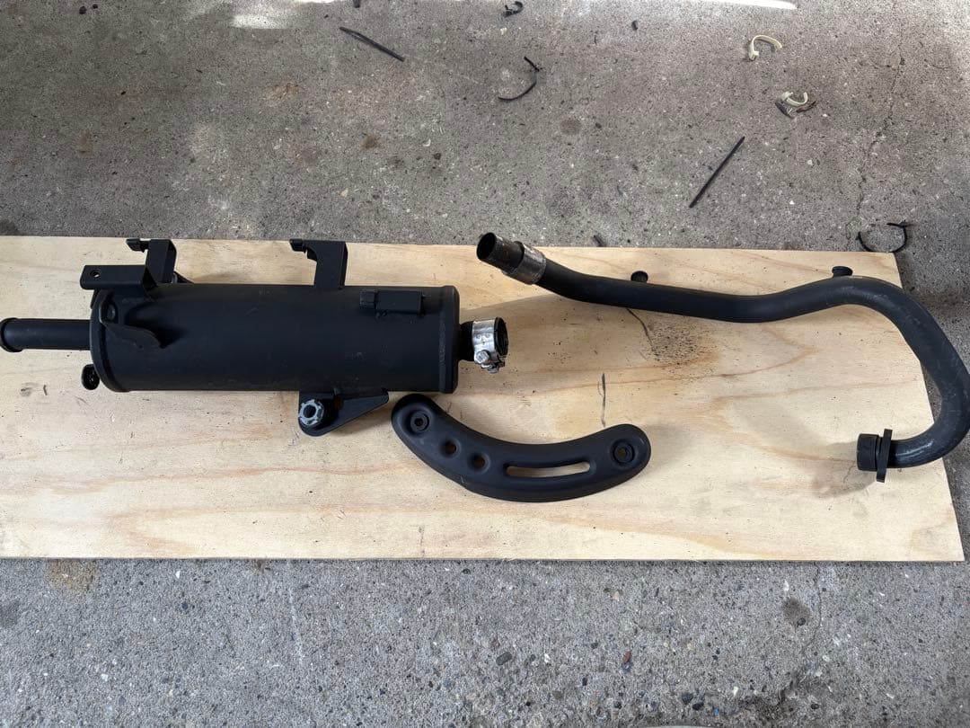 モンキー125 武川ノーマルルックスポーツマフラー