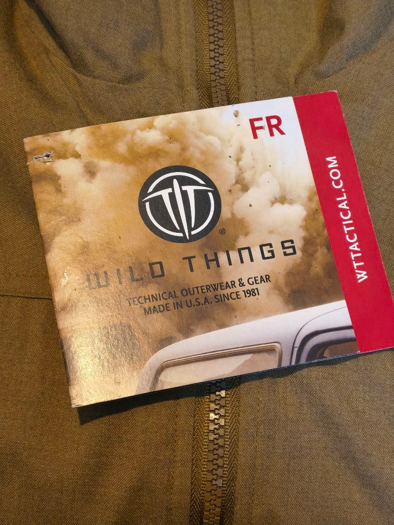 WILD THINGS TACTICAL 難燃ブルゾン