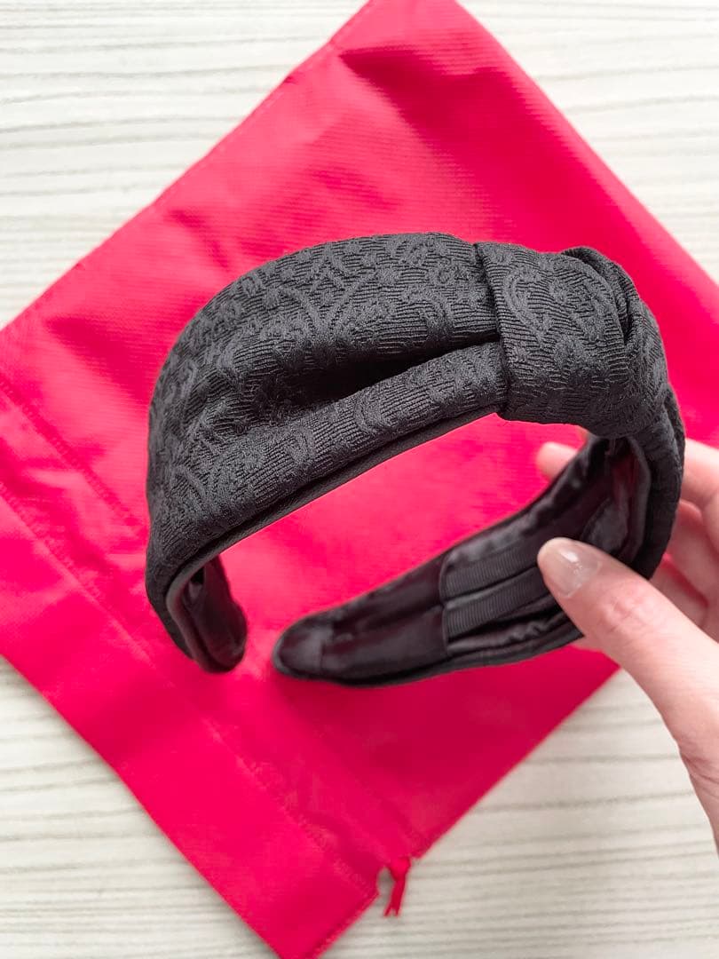 ラ.マジョリーナ　大人のカチューシャ(ダマスク　ジャガード織)