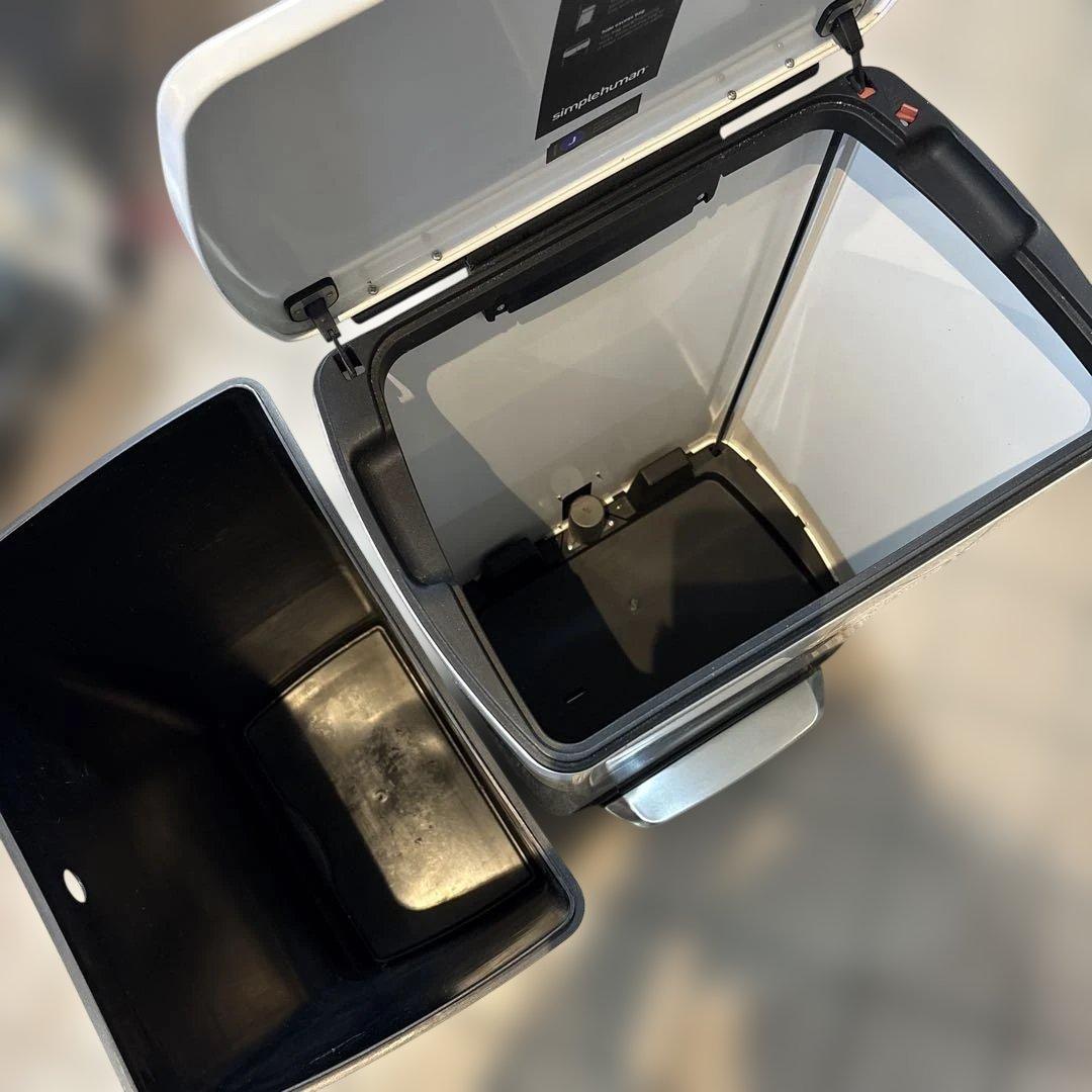 エコメルカリ便限定/simplehuman（シンプルヒューマン）ペダル式 ごみ箱