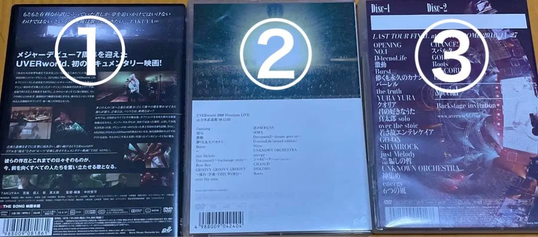 UVERworld/DVD/ライブ映像